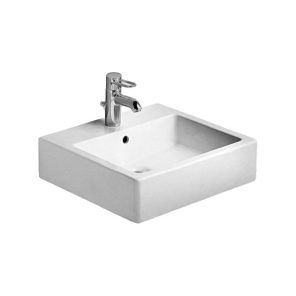 

Керамическая раковина накладная DURAVIT Vero 50см 0454500000 белая (57572)