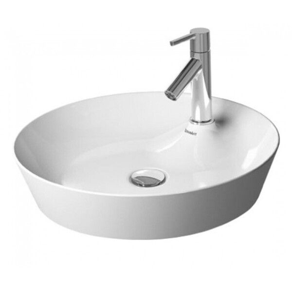 

Керамическая раковина накладная DURAVIT Cape Cod 48см 2328480000 белая (57632)