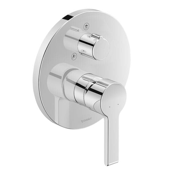 

Смеситель для душа скрытого монтажа DURAVIT B.2 B24210012010 хром (57692)