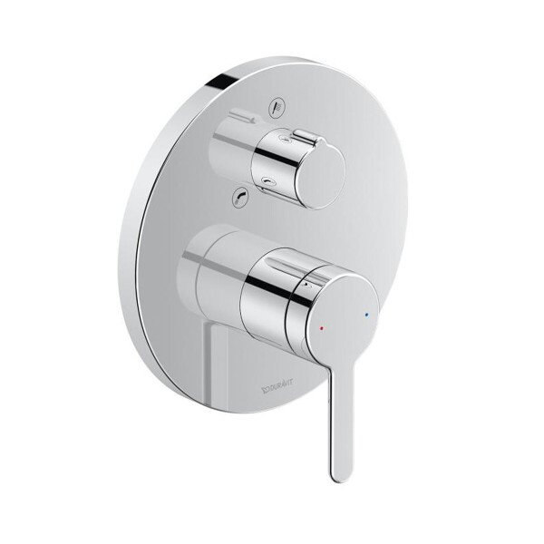 

Смеситель для ванны скрытого монтажа DURAVIT C.1 C15210012010 хром (57703)