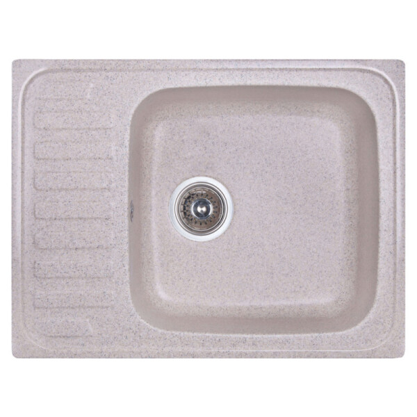 

Кухонная мойка гранитная прямоугольная Fosto 6449 kolor 300 FOS6449SGA300 бежевая (песочная) (54552)