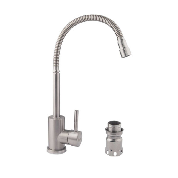 

Кухонный смеситель однорычажный Imperial 31-107-13 IMP3110713 никель (68094)