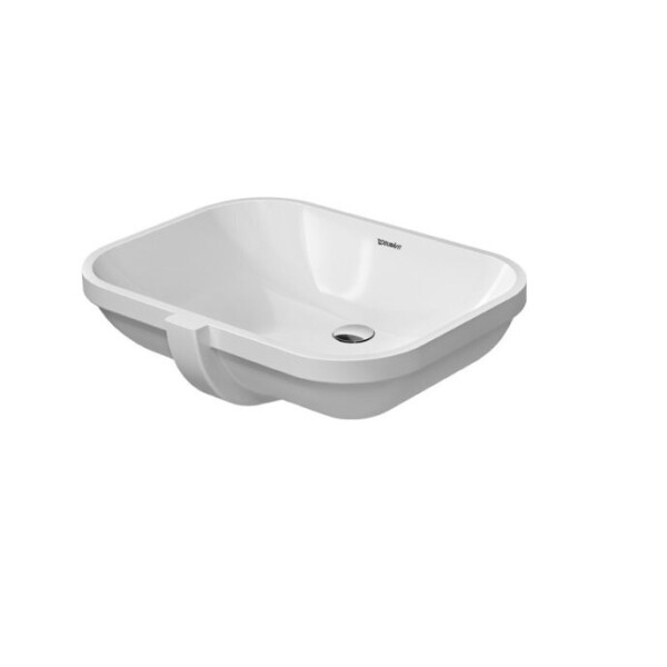 

Керамическая раковина под столешницу 59х45.5см DURAVIT D-CODE 0338560002 белая (58771)