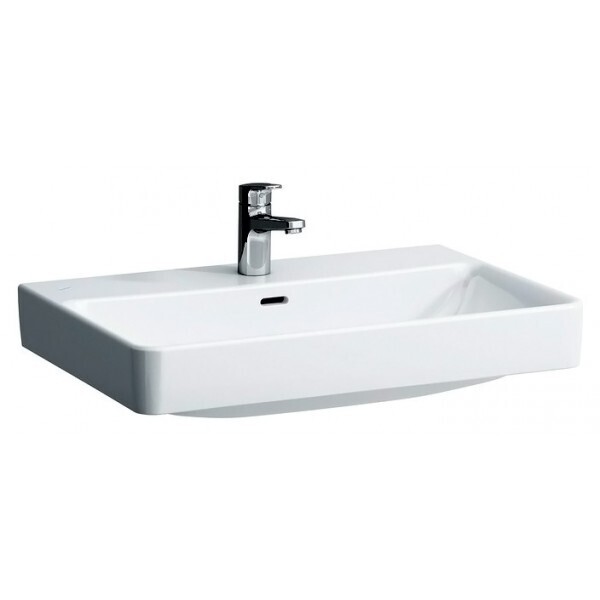 

Раковина прямоугольная 70х46.5см LAUFEN PRO S H8109670001041 белая (58781)