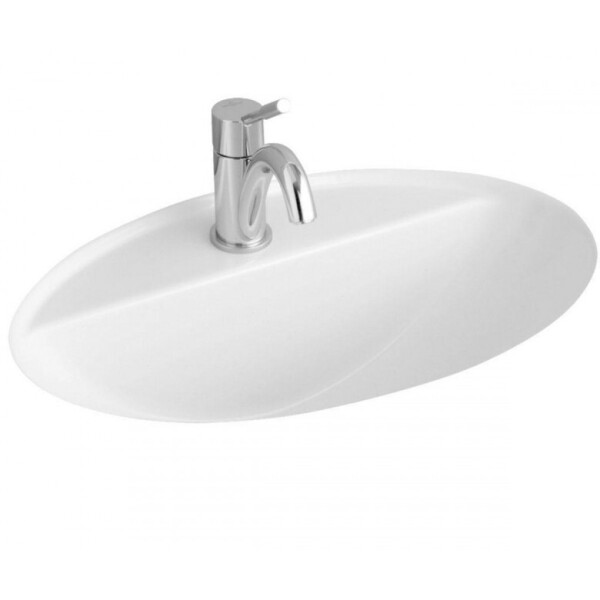 

Раковина врезная овальная 66см VILLEROY & BOCH LOOP & FRIENDS 51616101 белая (59052)