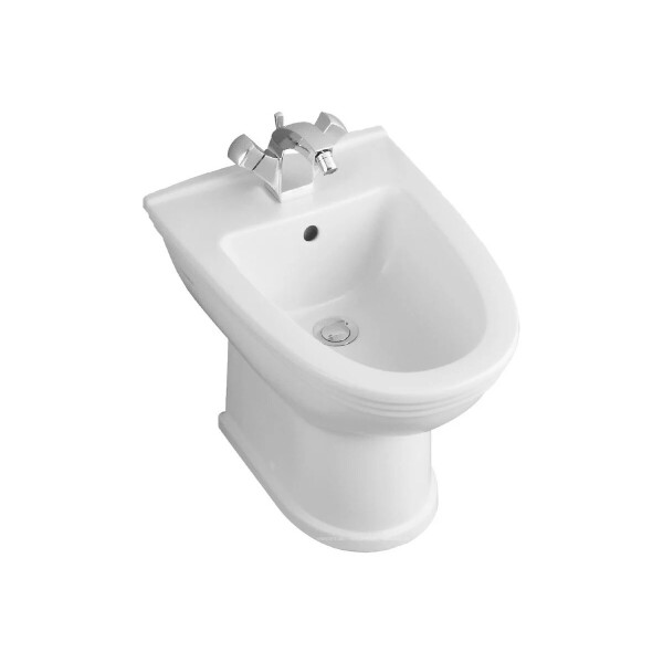 

Биде напольное 38.5х57см VILLEROY & BOCH CENTURY 74570001 белое (59098)