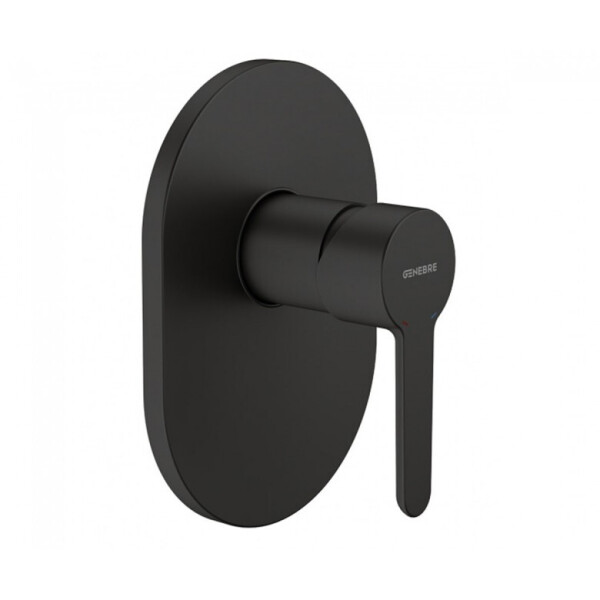 

Смеситель для душу Genebre Oslo Black, встраиваемый 65115194166 черный (59430)