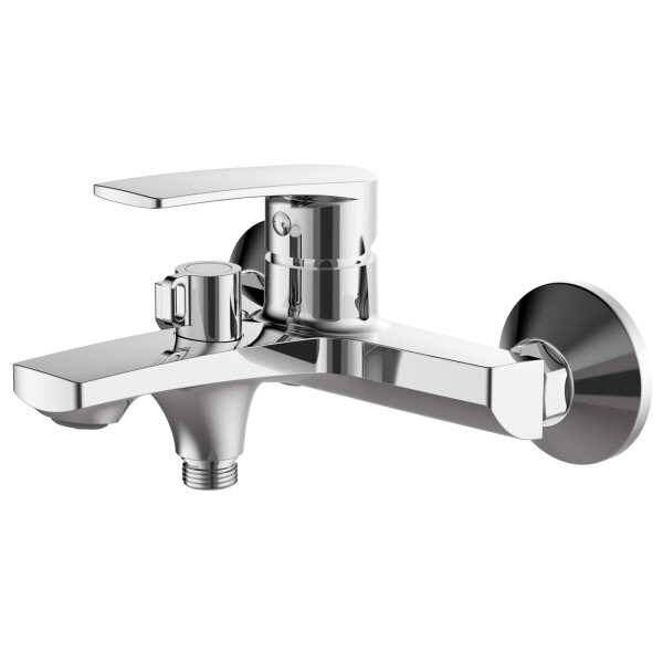 

Смеситель для ванны настенный IMPRESE KAMPA 10285 хром (60094)