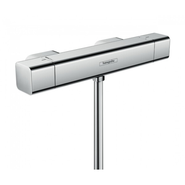 

Смеситель термостатический для душа внешнего монтажа HANSGROHE Ecostat E 15773000 хром (60128)