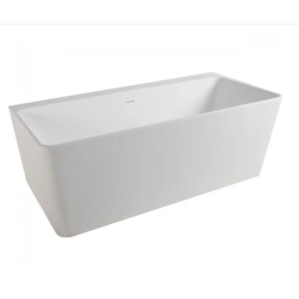 

Ванна отдельностоящая каменная Volle Solid surface 165х80х59см 12-40-051 белая (60153)