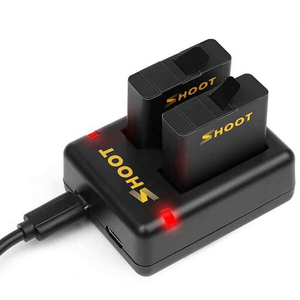 

Комплект 2 Аккумулятора батареи и Зарядное GoPro Hero (87464546)