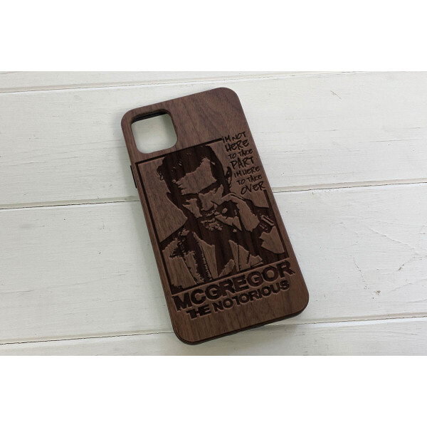 

Деревянный чехол SkinWood Американский орех для iPhone 11 Pro Max Gregor