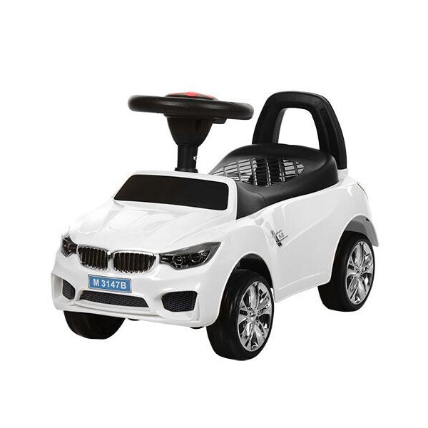 

Каталка-толокар M 3147B-1 белый BAMBI