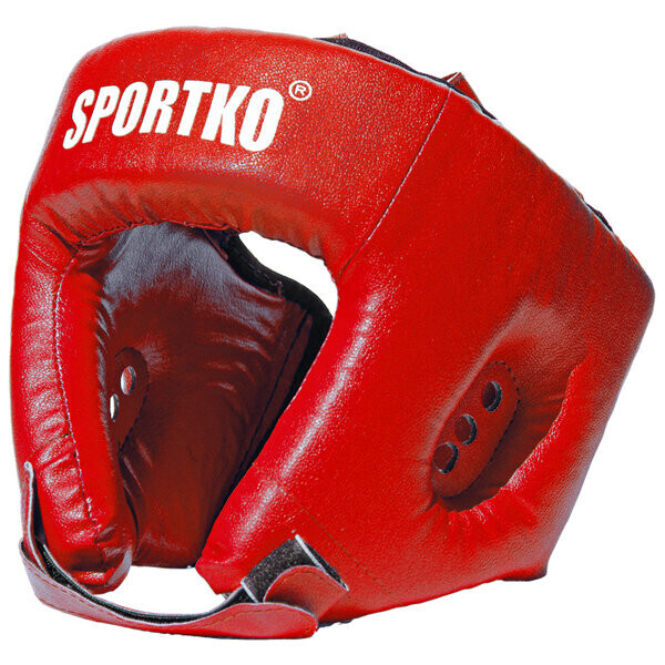 

Шлем боксерский SPORTKO OD1-R красный размер M