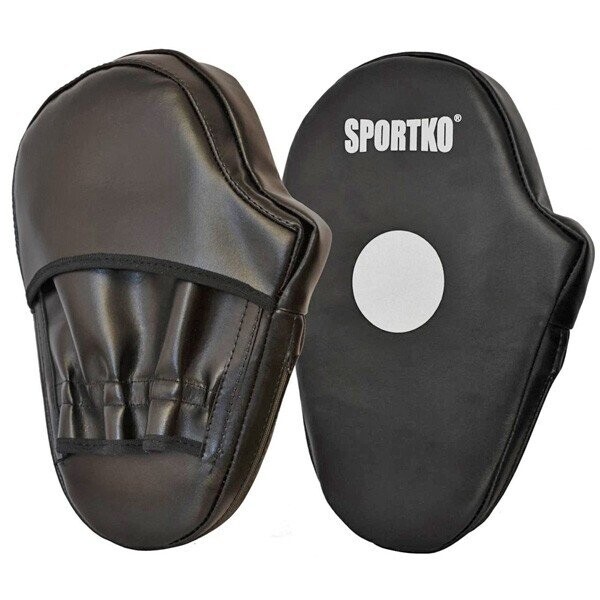 

Лапа боксерская кожаная Sportko PK-3 р-р 30x20х5см черный