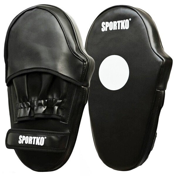 

Лапа боксерская кожаная Sportko PK-4 р-р 35х20х5см черный