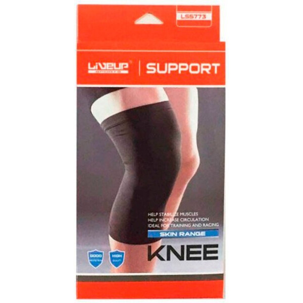 

Фиксатор для колена LiveUP Knee Support L/XL Black (LS5773-LXL)