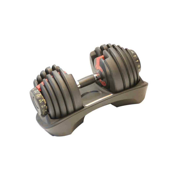 

Гантель наборная LiveUp Adjustable Dumbbell 2.3-41 кг Grey (LS2315-41)