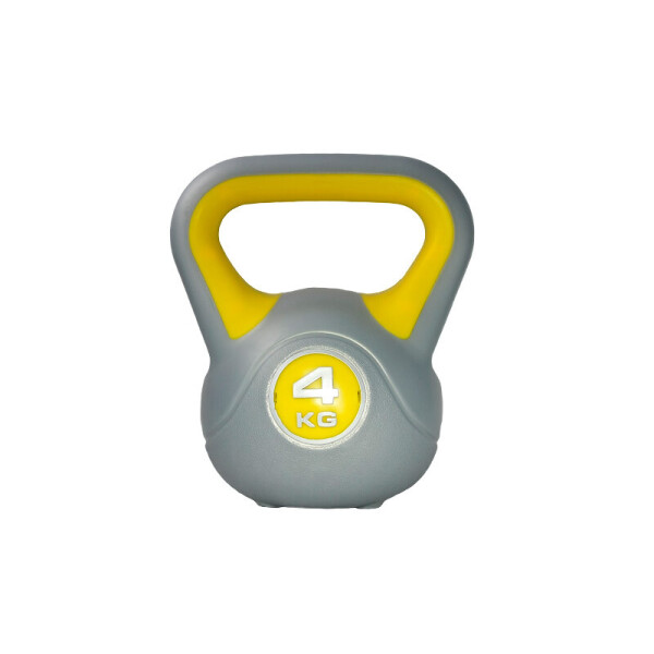 

Гиря LiveUp Plastic Kettel Bell 4 кг Grey/Yellow (LS2047-4)