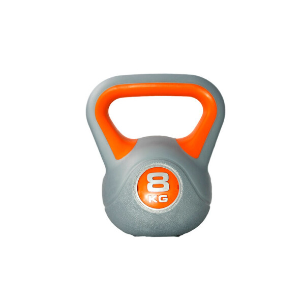 

Гиря LiveUp Plastic Kettel Bell 8 кг Grey/Orange (LS2047-8)