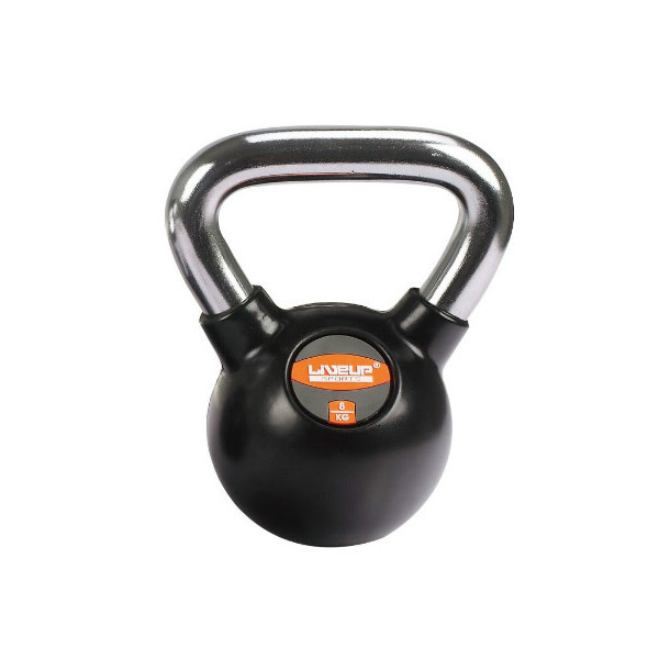

Гиря LiveUp Kettel Dumbell 8 кг Black (LS2044-8)