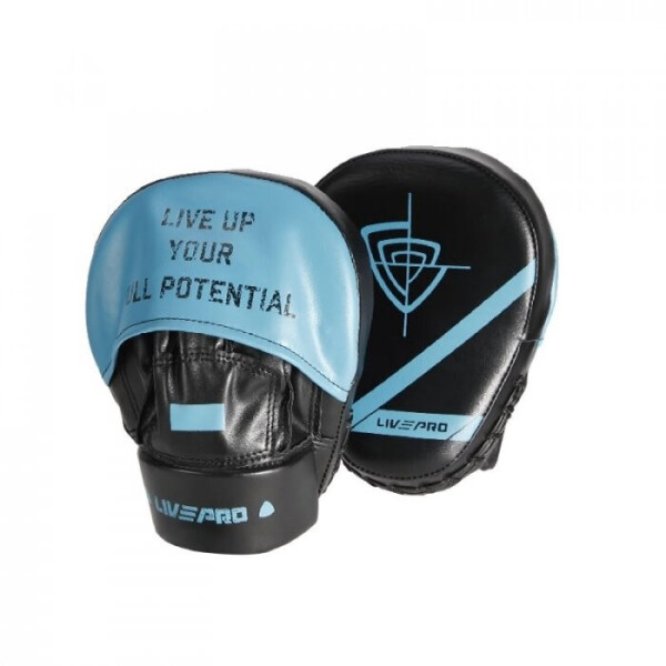 

Лапы боксерские LivePro Fous Pad Black-Blue (LP8604)