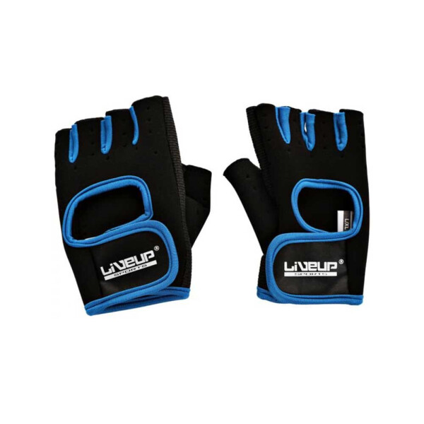 

Перчатки LiveUp Training Gloves Black-Blue (LS3077-SM)
