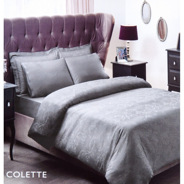 

Комплект постельного белья Tac жаккард - Colette tas серый евро (2000022095471)