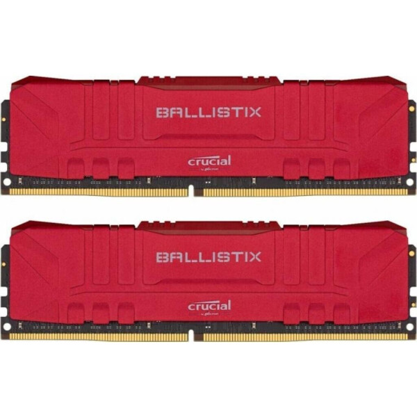 

CRUCIAL Ballistix DDR4 2x16Gb 3000Mhz (BL2K16G30C15U4R) Red