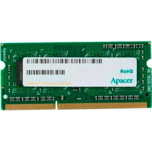 

SoDIMM DDR3 8GB 1600 MHZ Apacer (DS.08G2K.KAM)