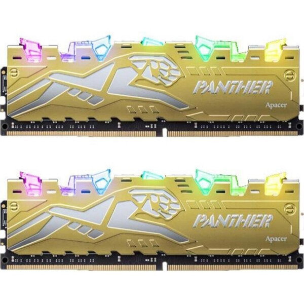 

Apacer DDR4 16GB (2x8GB) 2666 MHz Panther Rage RGB Silver (EK.16G2V.GQMK2)