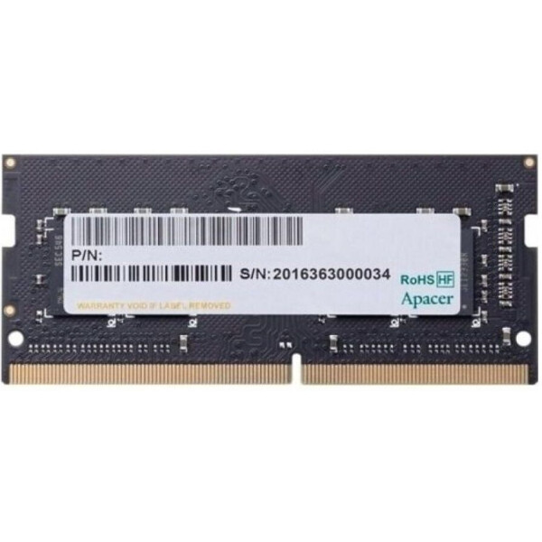 

SoDIMM DDR4 4GB 2400 MHZ Apacer (ES.04G2T.KFH)