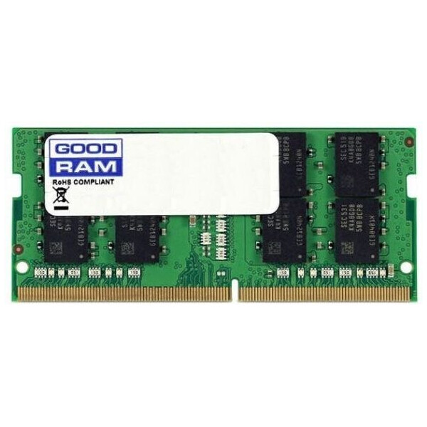 

Оперативная память SoDIMM DDR4 8GB 2666 MHz GOODRAM (GR2666S464L19S/8G)