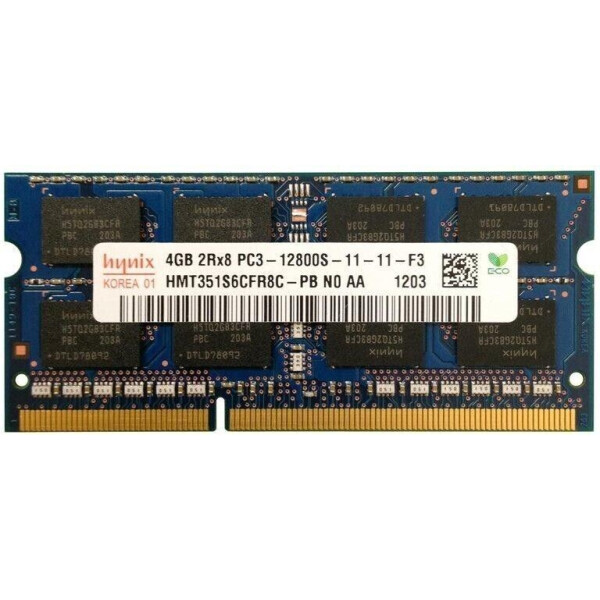 

Оперативная память SoDIMM DDR3 4GB 1600 MHz Hynix (HMT351S6CFR8C-PB)
