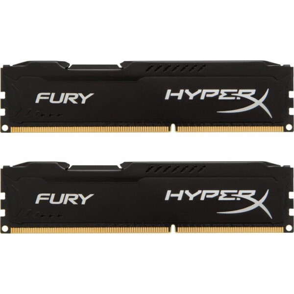 

Оперативная память DDR3 8Gb (2x4GB) 1600 MHz HyperX Fury Black Kingston (HX316C10FBK2/8)
