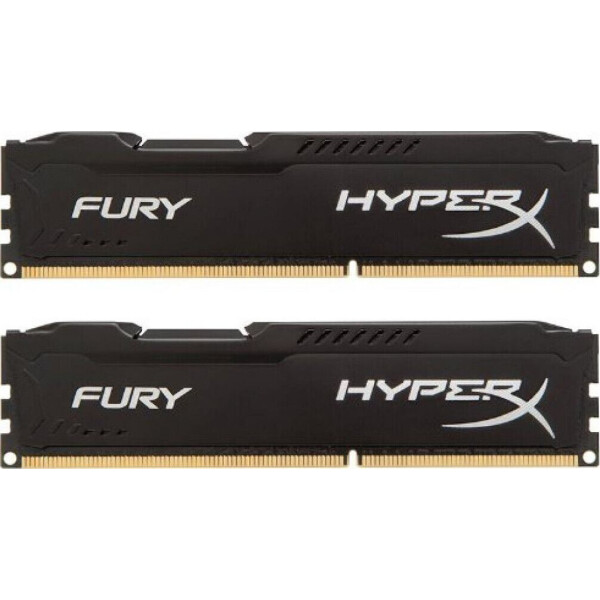 

Оперативная память DDR3 8Gb (2x4GB) 1866 MHz HyperX Fury Black Kingston (HX318C10FBK2/8)