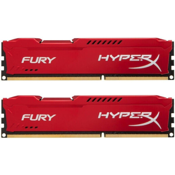 

Оперативная память Kingston HyperX Fury Red 8GB [2x4GB 1866MHz DDR3] (HX318C10FRK2/8)