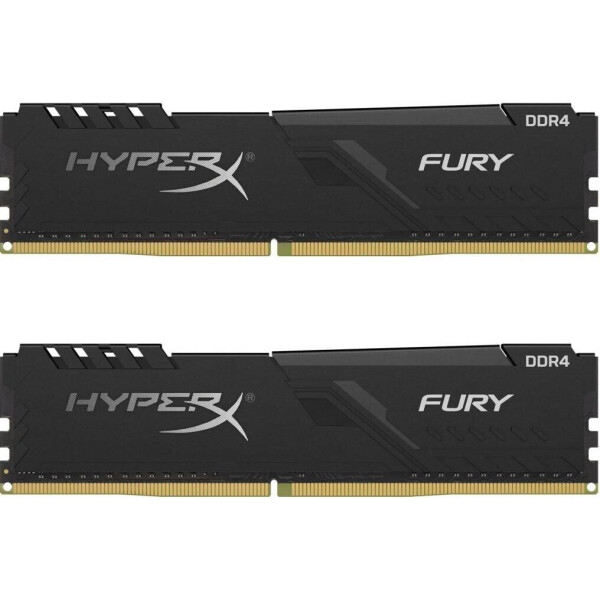 

Оперативная память DDR4 32GB (2x16GB) 2400 MHz HyperX FURY Black Kingston (HX424C15FB3K2/32)