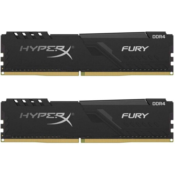 

DDR4 32GB (2x16GB) 3600 MHz HyperX Fury Black Kingston (HX436C17FB3K2/32)