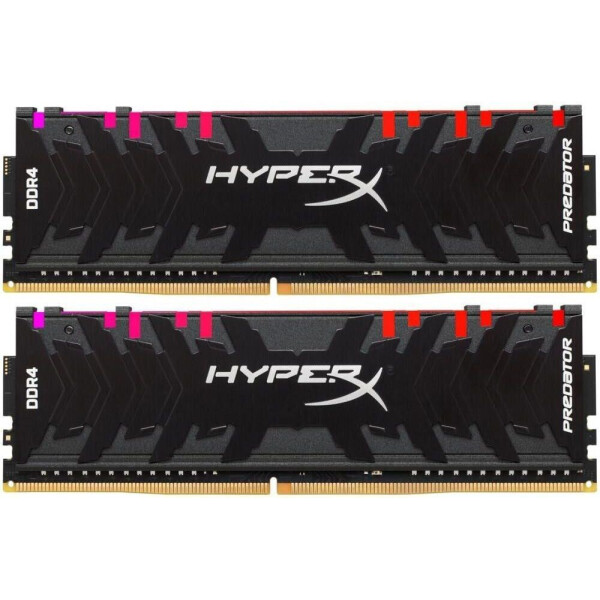 

Оперативная память DDR4 16GB (2x8GB) 3600 MHz HyperX Predator RGB Kingston (HX436C17PB4AK2/16)