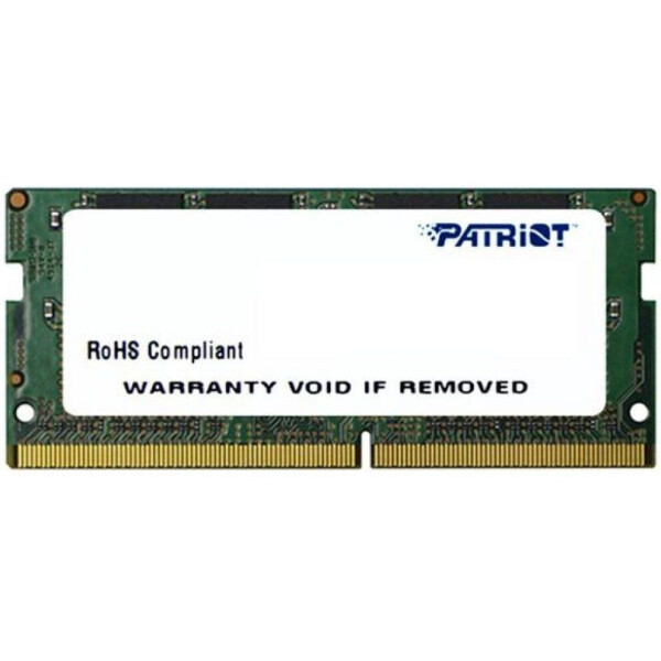 

Оперативная память SoDIMM DDR4 8GB 2400 MHz Patriot (PSD48G240081S)