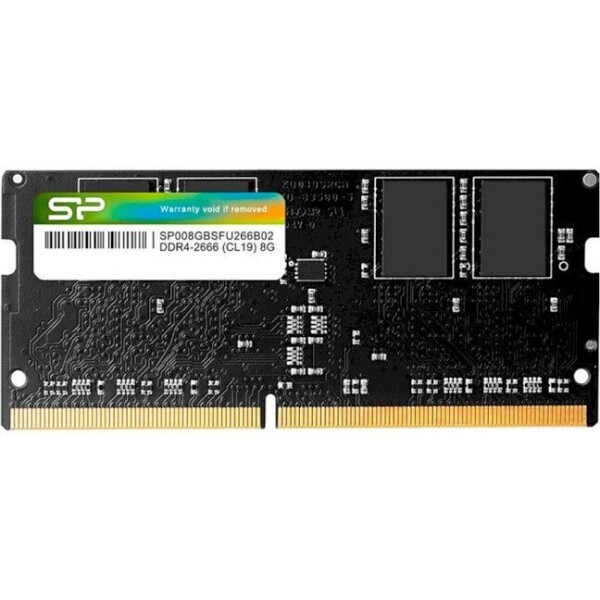

Silicon Power SoDimm DDR4 8GB 2666 MHz (SP008GBSFU266B02)