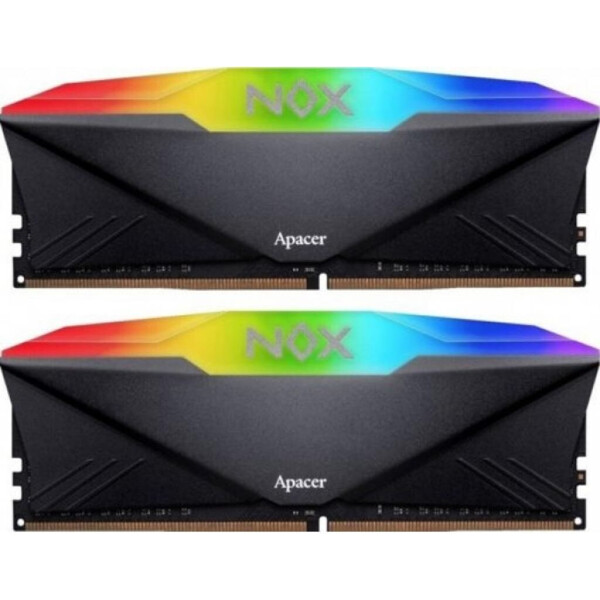 

APACER DDR4 2x8Gb 3000Mhz CL16 (AH4U16G30C08YNBAA-2) NOX RGB