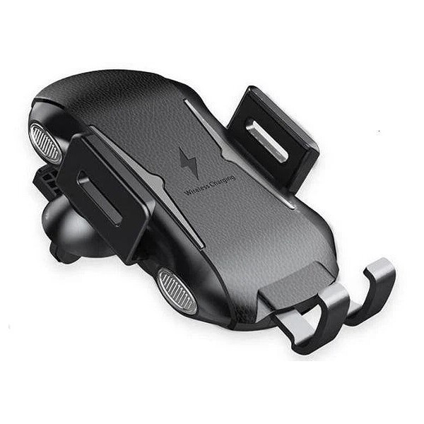 

Держатель автоматический WUW W07 with wireless charger (QC, 10W) Black