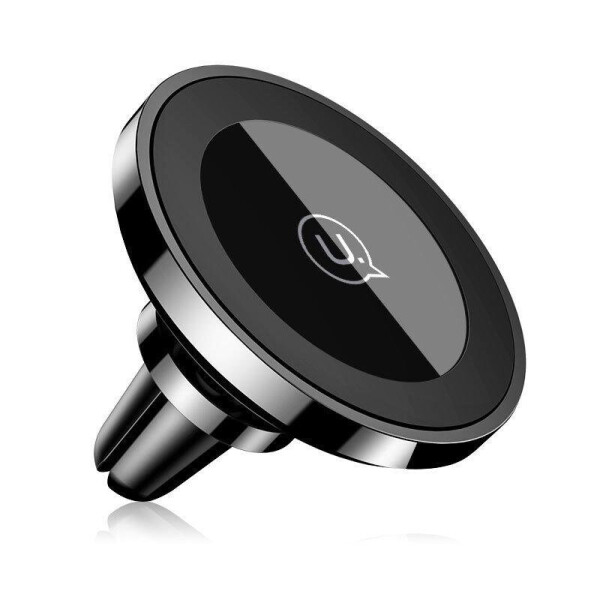 

Держатель USAMS US-CD44 Air Vent Mount with wireless charger Black