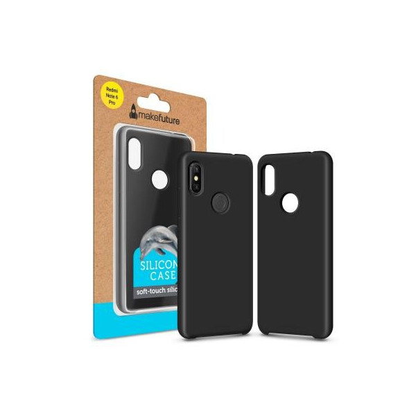 

MakeFuture Silicone Case Xiaomi Redmi Note 6 Pro Black (MCS-XRN6PBK)