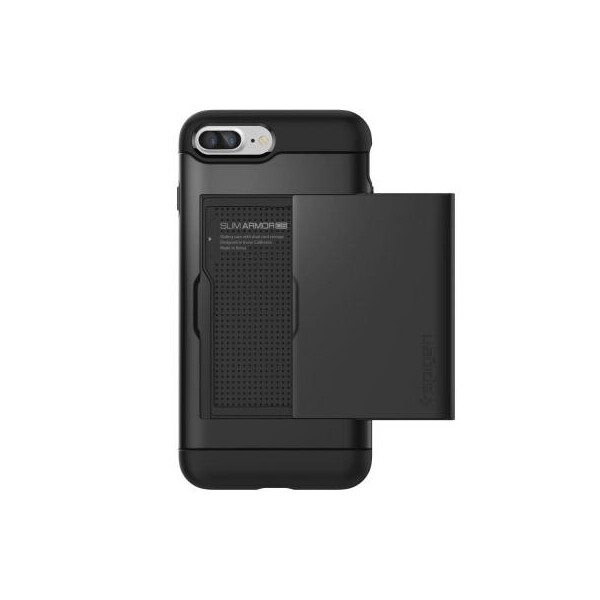

Spigen iPhone 8 Plus/7 Plus Slim Armor CS Black (043CS20528)
