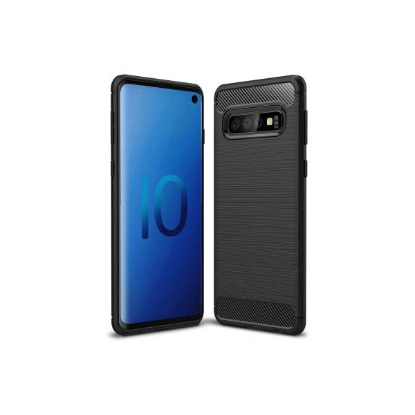 

Чехол Laudtec для SAMSUNG Galaxy S10 Carbon Fiber (Black) (LT-GS10B)
