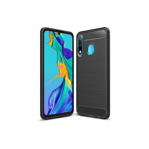 

Laudtec для Huawei P30 Lite Carbon Fiber (Black) (LT-P30LB)
