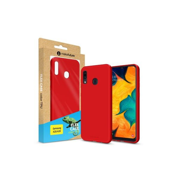 

MakeFuture Flex Case (Soft-touch TPU) Samsung A20/A30 Red (MCF-SA205RD)